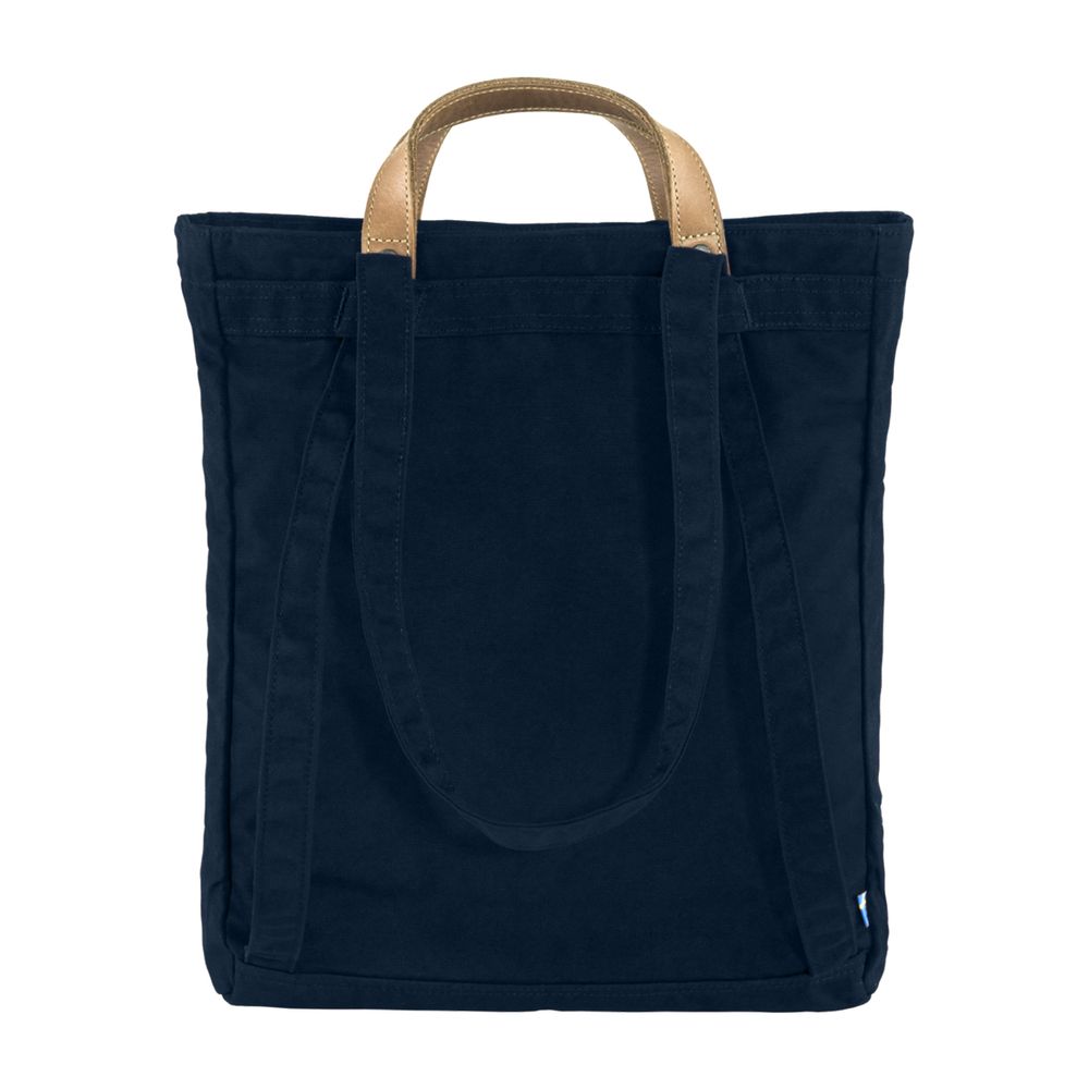 navy blue canvas tote bolsa