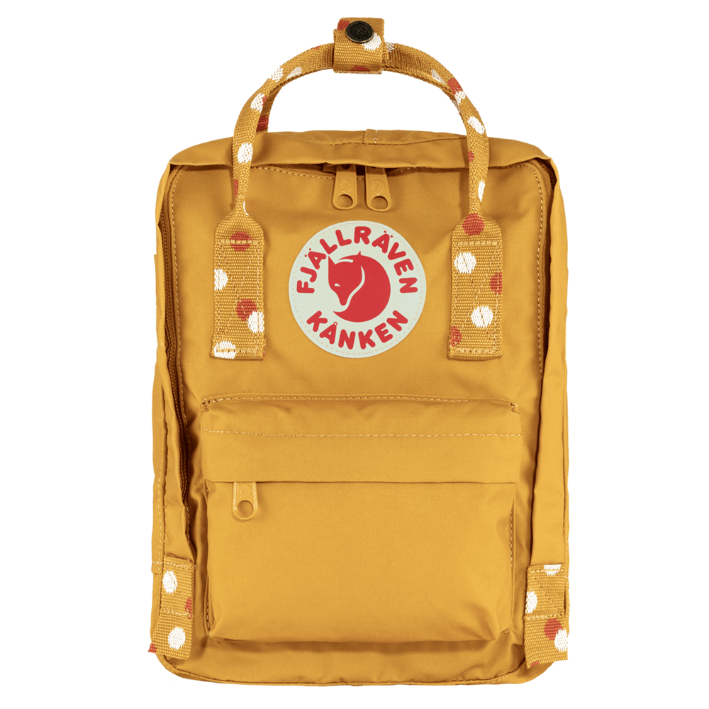 Mochila K nken Mini Ochre Confetti Pattern fjallraven